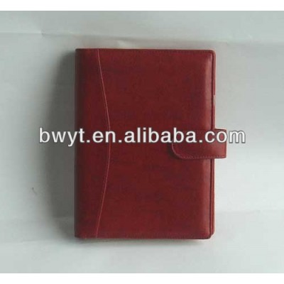 Personalized leather diary notebook