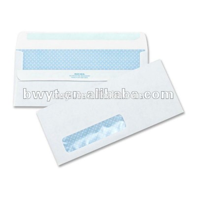 White Paper Envelope with window/paper a3 envelope for business