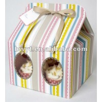 Small cute cake box/cheap cake boxes