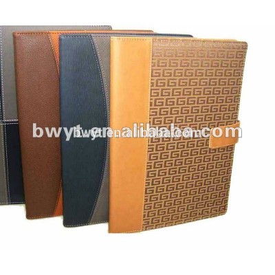 Custom Note Book, B5 Size Notebook, PU Leather Cover Notebook cheap paper notebook with machine