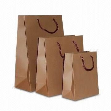 Custom Printing Brown Craft Paper Bag